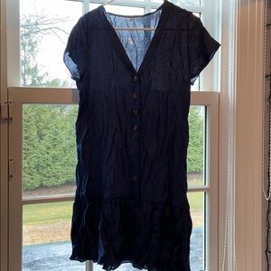 Navy Blue Sun Dress